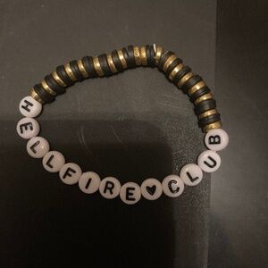 Stranger Things Handmade Hellfire Club Bracelet